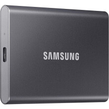 Samsung Portable SSD T7 1TB USB 3.2 Gen 2 Titan Gray MU-PC1T0T/WW