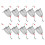 10Pcs Stainless Feeder Cage Baits Holder Fishing Baits-large 1