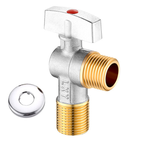 Brass Water Stop Valves Shutoff Valves for Secure Pipe-BR