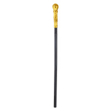 King Cobras Pimp Cane Stabzepter im-Goldener runder Kopf
