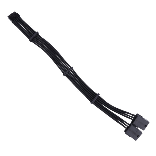 12-poliges GPU-Adapterkabel, 12-poliger Stecker auf 2 x 8-polige