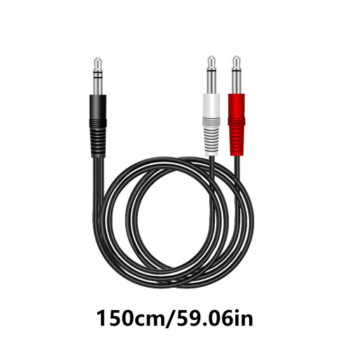 Durabilité 3,5 mm pour doubler le câble audio de 3,5 mm pour un 2