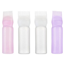4-teiliges Set mit Applikatorflaschen für Haarwurzeln, Haarfärbemittel-Applikatorflaschen, Haarwurzelkämmen, Applikatorflaschen