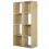 Charles Jacobs (No Drawers) Charles Jacobs Oak 8 Cube Open Book Shelf Storage Unit 3