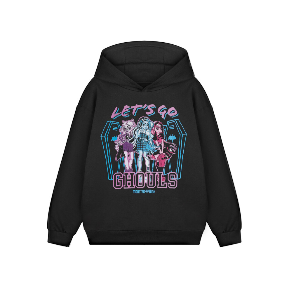 Monster High (3-4 Years) Hoodie (Girls Black)