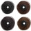Extensions de cheveux de queue de cheval de postiche-Marron noir 2