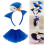 Pinguin-Kostüm-Set, 3D-Pinguin-Stirnband,-Blauer Pinguin 3