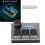 3 Keys Small Keyboard with Knob,RGB Backlit Macro Pad,0.96" Color LCD Screen,Programmable Gaming Controller for PC 2
