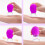 Ventouses en plastique et Silicone, ventouses de Massage-Violet 8