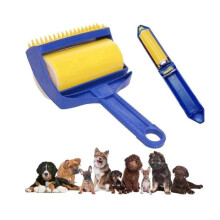 Tierhaarentfernerbürste für Katzen und Hunde, Tierhaarroller, Reisebürste für Tierhaare