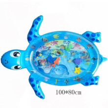 Zeeschildpad - Speelmat voor baby's in het water, speelgoed voor pasgeborenen, activiteitenmat, educatief speelgoed voor jonge kinderen,
