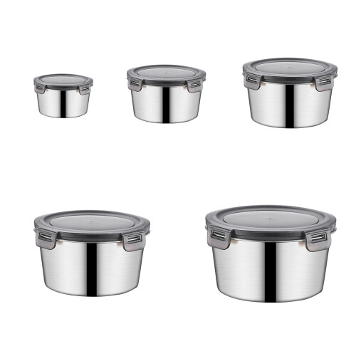 Récipient alimentaire en acier inoxydable 316 avec-3500ML 1