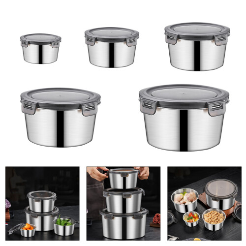 Récipient alimentaire en acier inoxydable 316 avec-3500ML 2