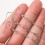 20Piece Chain Extender Set Extension Tail Chain Charm-Rose gold 6