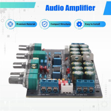 3X Handige Multifunctionele Voorversterker Toonbord Voorversterker Volume Toonregeling DIY Luidsprekerversterkers Geluid Audioversterker