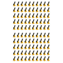100 PCS Tile Tools for Leveling Installation, Reusable Tile Leveling System, Floor Leveling Tools, Tile Leveling Clips