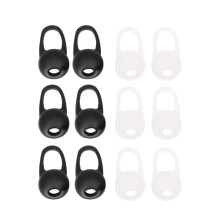 Anti-Drop Eartips Washable Ear Plugs Comfortable to Wear-White