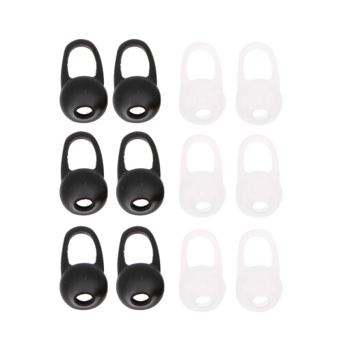 Anti-Drop Eartips Washable Ear Plugs Comfortable to Wear-White