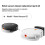 Suitable Compatible with  E5/C108 Sweeping Robot Accessories Cleaner Parts Replacement Side Brush Mop Cloth Filter Set 2