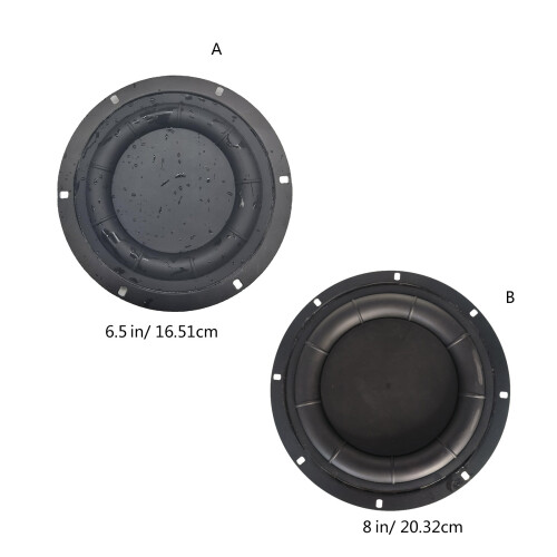 Plaque vibrante à diaphragme de caisson de basses en-8 pouces 1