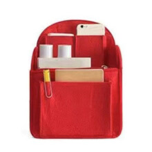 Sac à bandoulière sac à main insérer poche sac à dos-Rouge petit