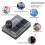 3 Keys Small Keyboard with Knob,RGB Backlit Macro Pad,0.96" Color LCD Screen,Programmable Gaming Controller for PC 5