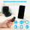 Fit for TikTok Scrolling Ring, Page Turner,  Connected, Ergonomic Design Remote Control for   Android 5