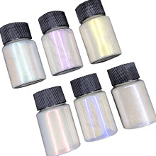6Box Epoxy Resin Soap Dye Pearlescent Pigment Powder DIY Craft