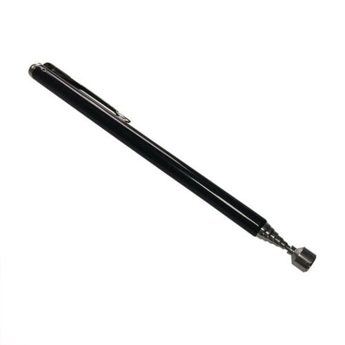 Compact Extending Magnet Magnet Pen Pick Up Rod Pick Up-Black