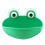 Frogs Shaped Soap Dish Holder with Suction Cups Kitchen-Green 1