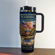 (X02-5) 40oz Ice King Cup for the 250th Anniversary of Independence Day