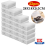 22PCS Clear Plastic Shoe Storage Boxes Stackable Foldable Durable Shoe Organiser 2