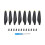(Red-Blue-White) DJI Mini 4 Pro Quick Release Propellers - Replacement Paddles 10