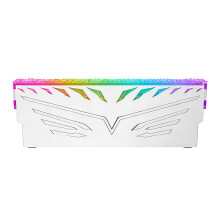 Dissipateur thermique universel DDR ARGB RAM offrant un-Blanc