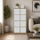 Charles Jacobs (8 White Drawers) Charles Jacobs Oak 8 Cube Open Book Shelf Storage Unit 2