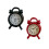 Nostalgic Miniature Clocks Decorative Accessories Furniture-A 1