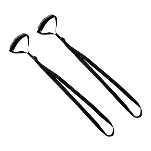 Pack de 2 câbles de traction de pirogue solides avec ceintures