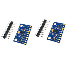 GY-MPU9250 GY-MPU6500 9-Axlig 9 DOF 16-Bitars Gyroskopaccelerationsmagnetisk Sensoracceleratormodul IIC/SPI 2 St.