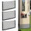 3Pcs Car Elastic Net Door Panel Organizer Mesh Phone Holder Storage Bag Pocket 2