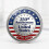 Commemorative Zinc Alloy Lapel Pin With Secure Clasp-Copper 11 8
