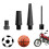 Adaptateur de vannes d'air gonflables de basket-ball de-3 3