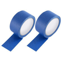 2Pcs Painters Tape 2 Inches Wide,Removable Masking Tape, for House Decoration, 3D Printer, Calligraphy and Painting
