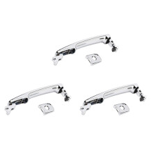 3X Außen Tür Griff mit Schlüssel Loch für FX35 FX45 Murano Rogue 82646-CA000 80640-CA012 Vordere Linke Seite