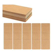 70 StüCk LesezeichenhüLlen Aus Kraftpapier, Lesezeichenhalter, DIY-Lesezeichen Aus Kunstharz, Leere Anzeigekarten für Verpacken Von Lesezeichen,