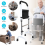 Standing Aid Height Adjustable Walking Aid for Seniors Load Capacity 130 kg Tool 2