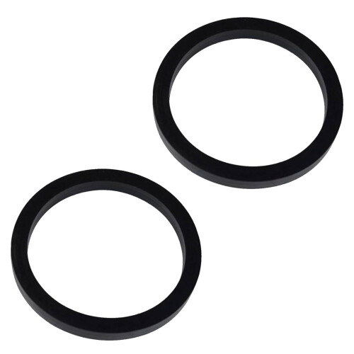 2Pcs Sturdy Rectangular Gaskets Built For Engine Turbocharged