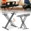 Piano Keyboard Stand Height Adjustable Digital Piano Stand X-Shaped Foldable 2