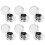Lot de 6 couvercles de sécurité enfant pour boutons de commande de four et de cuisinière 1