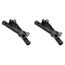2X Conector de Salida de Agua del Termostato del Refrigerante del Coche 1831795 BM5G-8K556-FA para  Mondeo Focus MK3 1.6 2011-2015 BM5G8K556FA