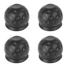 4pcs 50mm Tow Bar Cover Cap Towing Hitch Caravan Trailer Towball Protect for Car Truck Trailer RV ATV Quad